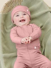 MORI Soft Stretch Cotton & Bamboo Baby Hat - Image 1 of 1