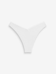 Floral Print/Plain Extra High Leg Cotton Rich Knickers 4 Pack - Image 6 of 7