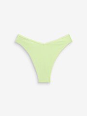 Floral Print/Plain Extra High Leg Cotton Rich Knickers 4 Pack - Image 7 of 7