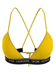 Calvin Klein Yellow One Triangle Bikini Top - Image 2 of 3