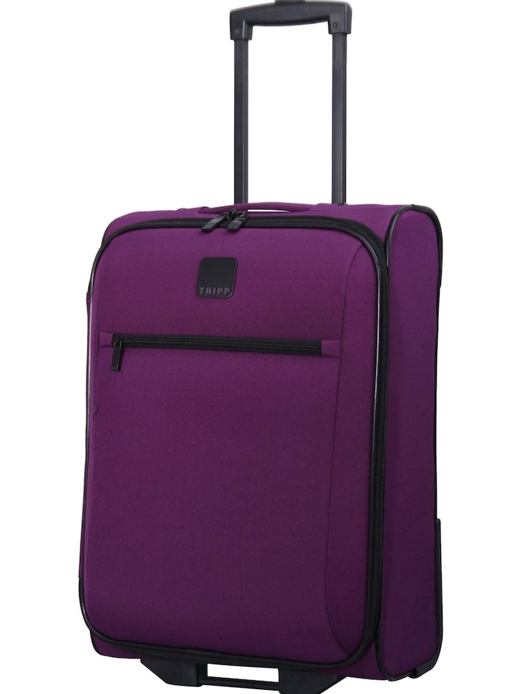 Tripp Purple Glide Lite III 2 Wheel Cabin 55cm Suitcase - Image 1 of 4