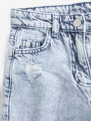 Bleach Wash Mom 100% Cotton Jeans (3-16yrs) - Image 7 of 13