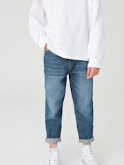 Denim, Mittelblau - Mom 100% Cotton Jeans (3-16yrs) - Bild 1 von 7