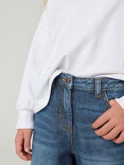 Denim, Mittelblau - Mom 100% Cotton Jeans (3-16yrs) - Bild 4 von 7