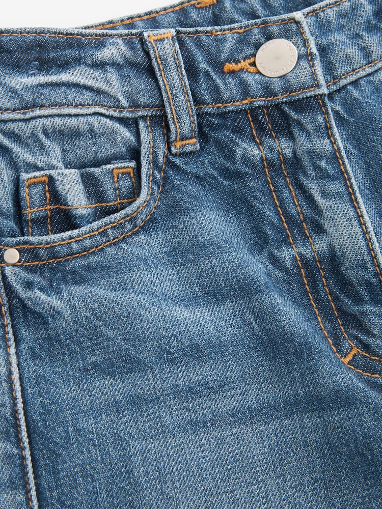 Denim, Mittelblau - Mom 100% Cotton Jeans (3-16yrs) - Bild 7 von 7
