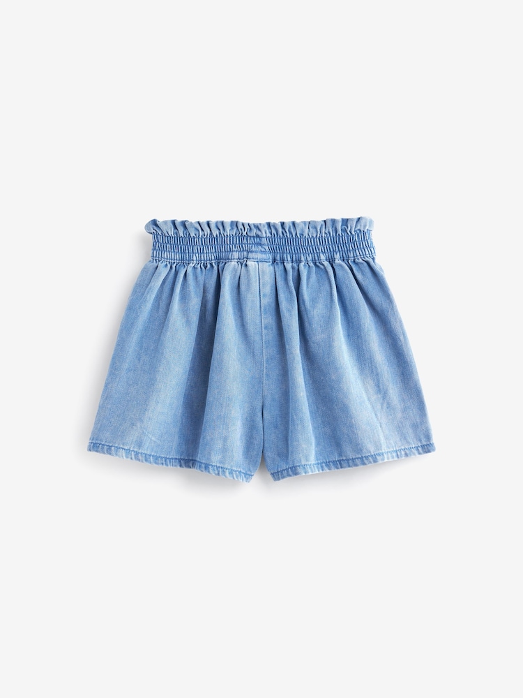 Bright Blue Regular Length 100% Cotton Shorts (3-16yrs) - Image 6 of 6