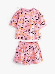 Multi Animal Print Short Pyjamas 3 Pack (3-16yrs) - Image 4 of 6