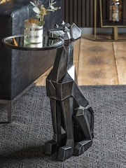 Gallery Home Black Carter Dog Side Table - Image 1 of 2