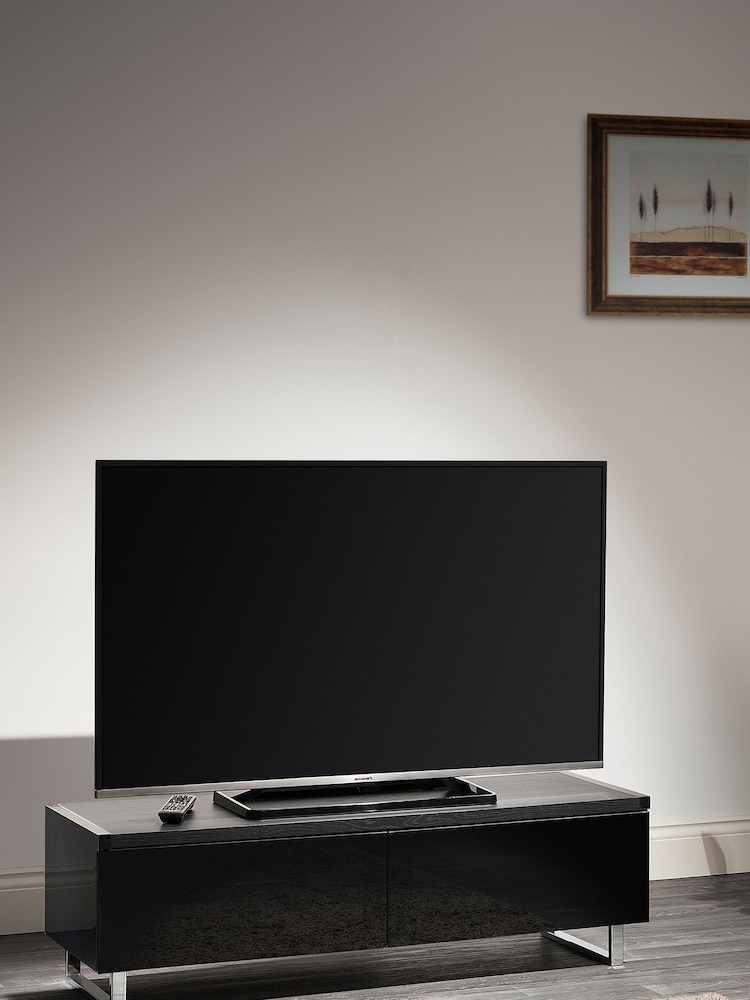 AVF Black/Brown Panorama 1.2m TV Stand - Image 2 of 6
