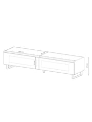 AVF Oak Panorama 1.6m TV Stand - Image 6 of 6