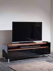 AVF Black/Brown Panorama 1.6m TV Stand - Image 1 of 5