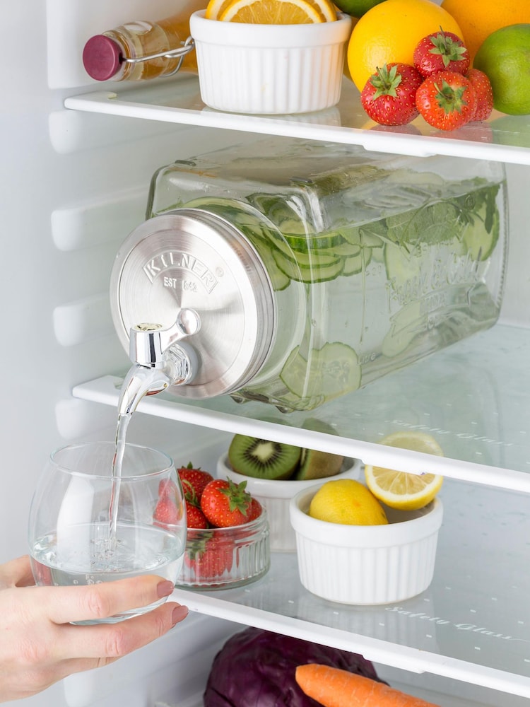 Kilner Clear Fridge Dispenser 3 Litre - Image 1 of 3