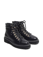Radley London Berwick Black Trail Lace-Up Hiking Boots - Image 2 of 4