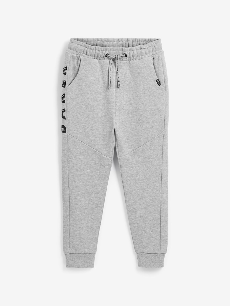 Grijs - Baker by Ted Baker 100% katoenen joggingbroek - Image 5 of 8