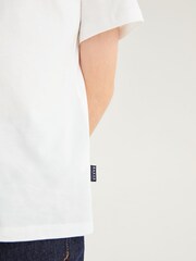 أبيض - تيشرت من القطن 100% من Baker by Ted Baker - Image 6 of 6