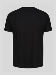 Alpha Industries Rainbow Reflective Print Basic 100% Cotton Black T-Shirt - Image 6 of 8