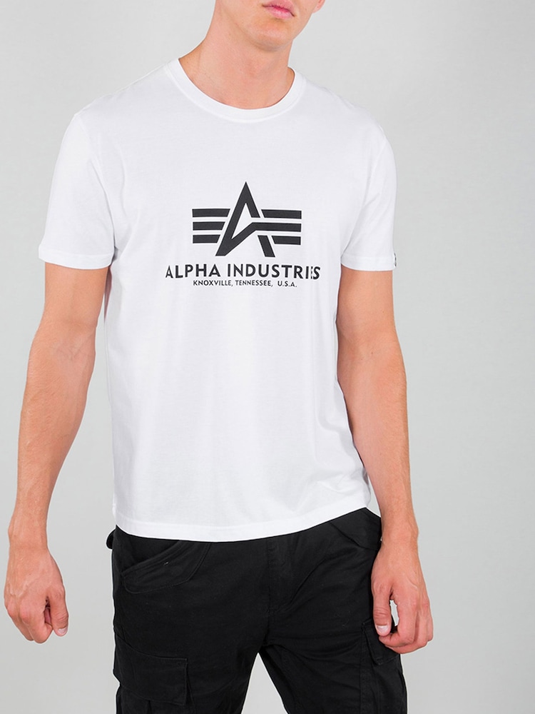 Alpha Industries Logo 100% Cotton T-Shirt - Image 1 of 7