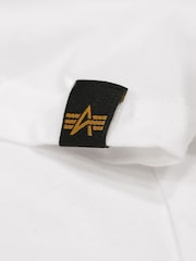 Alpha Industries Logo 100% Cotton T-Shirt - Image 6 of 7