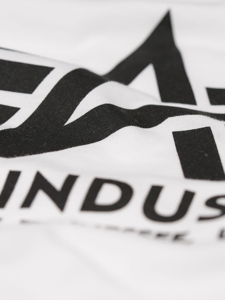 Alpha Industries Logo 100% Cotton T-Shirt - Image 7 of 7 Alpha Industries Logo 100% Cotton T-Shirt - Image 7 of 7