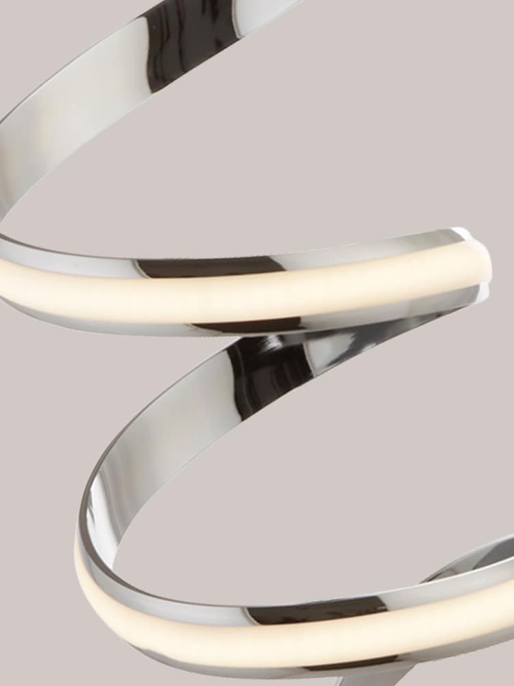 Searchlight Chrome Willow LED Floor Lamp - Image 2 of 4