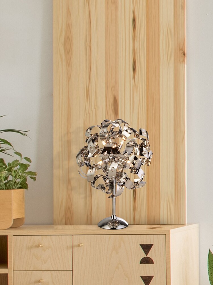 Searchlight Chrome Lolii Table Lamp - Image 1 of 4