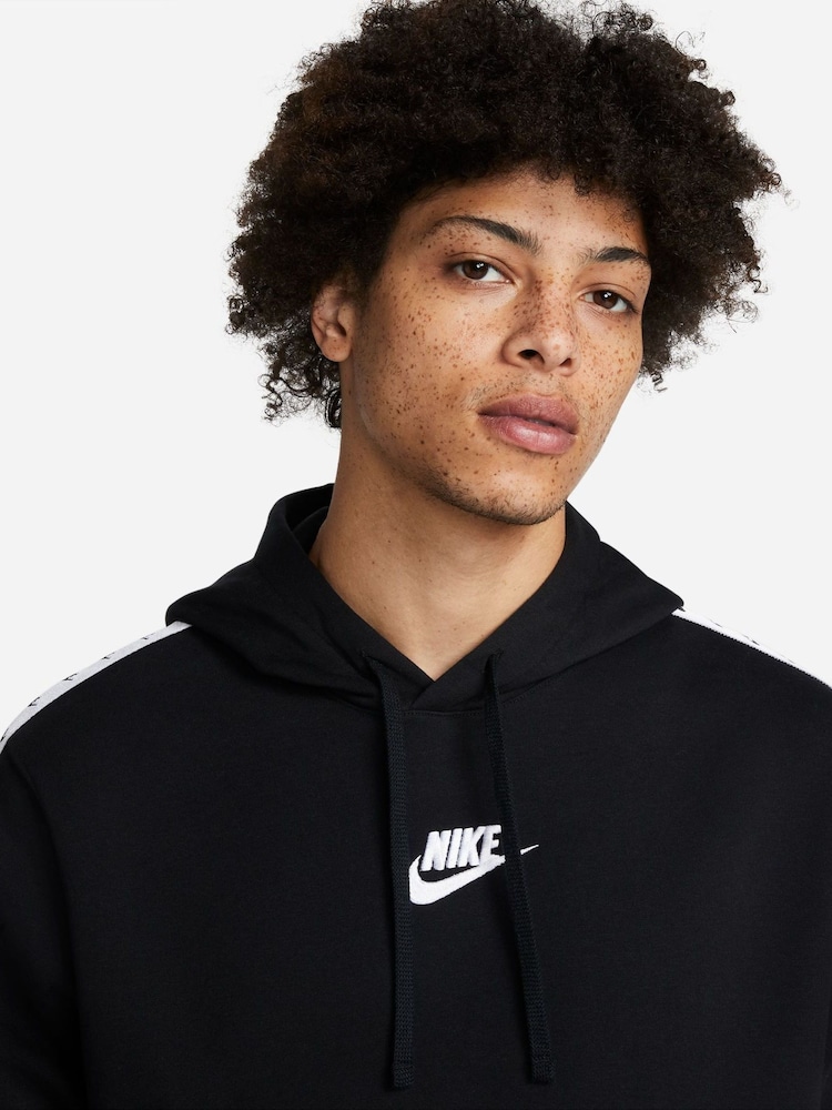 Czarny - Nike Sportswear Essential Hooded Tracksuit - Image 3 of 8