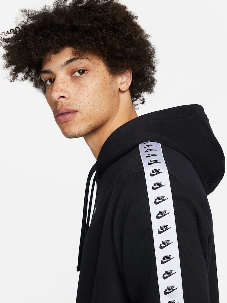 Czarny - Nike Sportswear Essential Hooded Tracksuit - Image 5 of 8