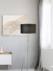 Searchlight Chrome Ivy Floor Lamp - Image 1 of 4