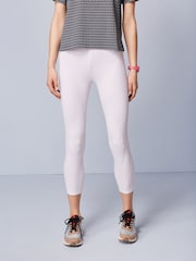 White Cropped Leggings - Image 1 of 3