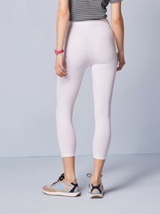 White Cropped Leggings - Image 2 of 3