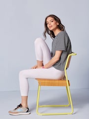 White Cropped Leggings - Image 3 of 3