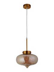 Searchlight Gold Tillie Wide Ceiling Light - Image 3 of 4