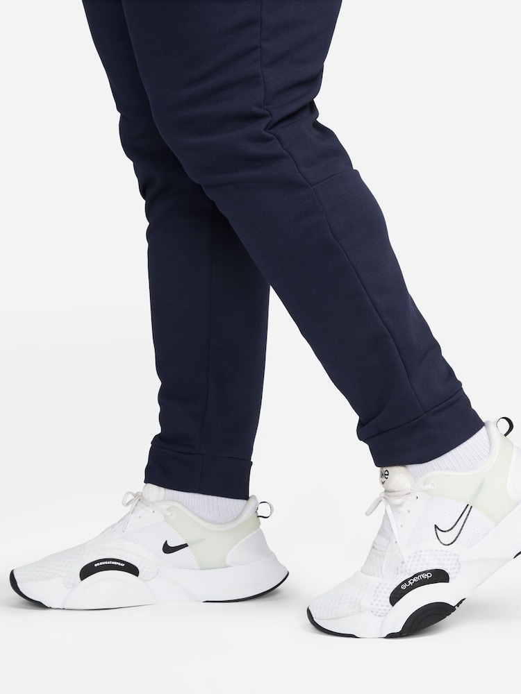 Nike Navy Dri-FIT Tapered Training Joggers - Image 11 of 11