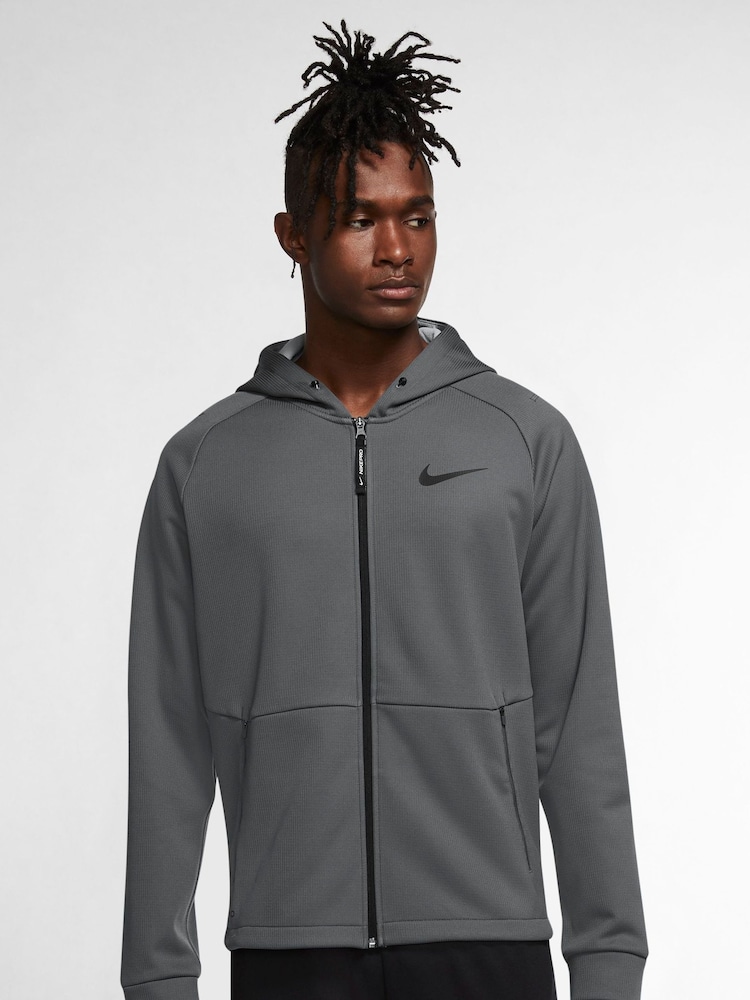Grau - Nike Pro Therma-FIT Jacke - Bild 1 von 3