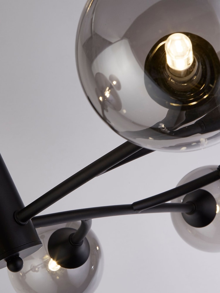 Searchlight Black Pala 12 Light Ceiling Light - Image 2 of 4
