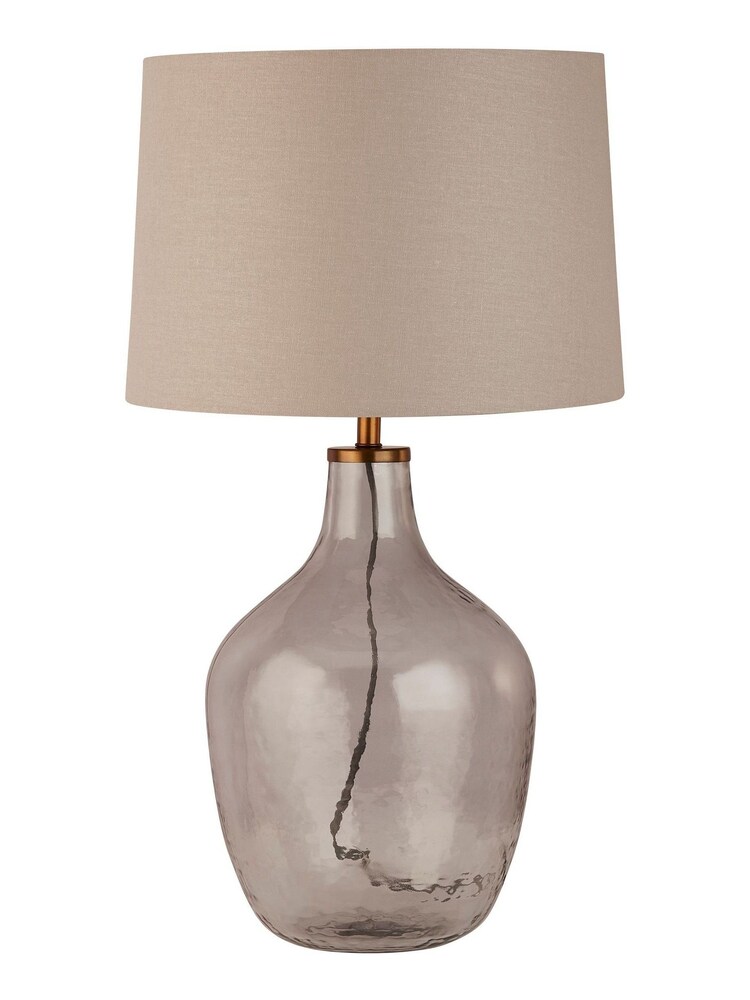 Searchlight Smoked Glass Daisy Table Lamp Base - Image 4 of 4 Searchlight Smoked Glass Daisy Table Lamp Base - Image 4 of 4