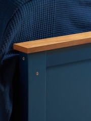 Birlea Navy Blue Austin Ottoman - Image 5 of 7