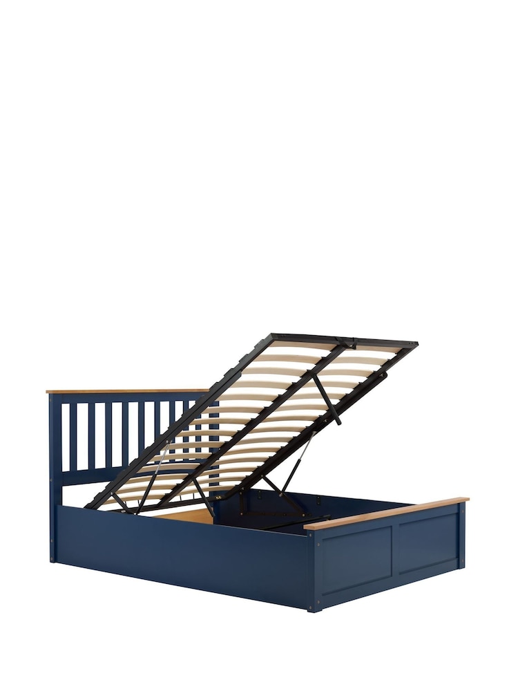 Birlea Navy Blue Austin Ottoman - Image 7 of 7 Birlea Navy Blue Austin Ottoman - Image 7 of 7