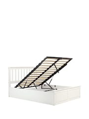 Birlea White Austin Ottoman - Image 7 of 7