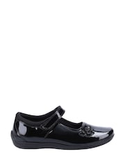 Hush Puppies Jessica Senior Patent School Black Shoes - Image 1 of 4