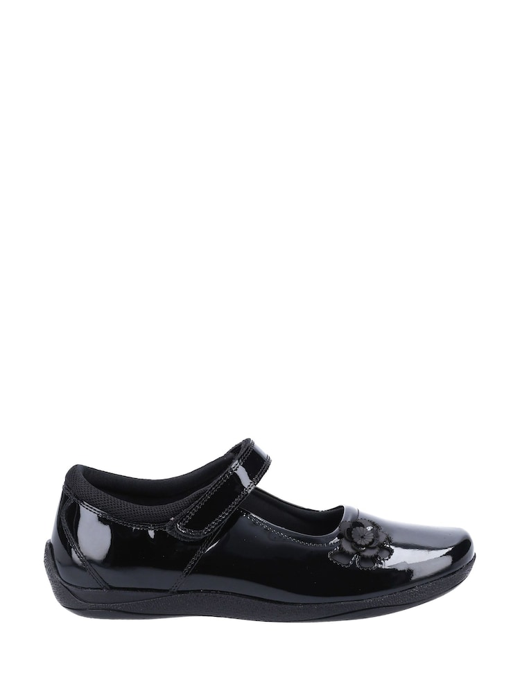 Hush Puppies Jessica Senior Patent School Black Shoes - Image 1 of 4