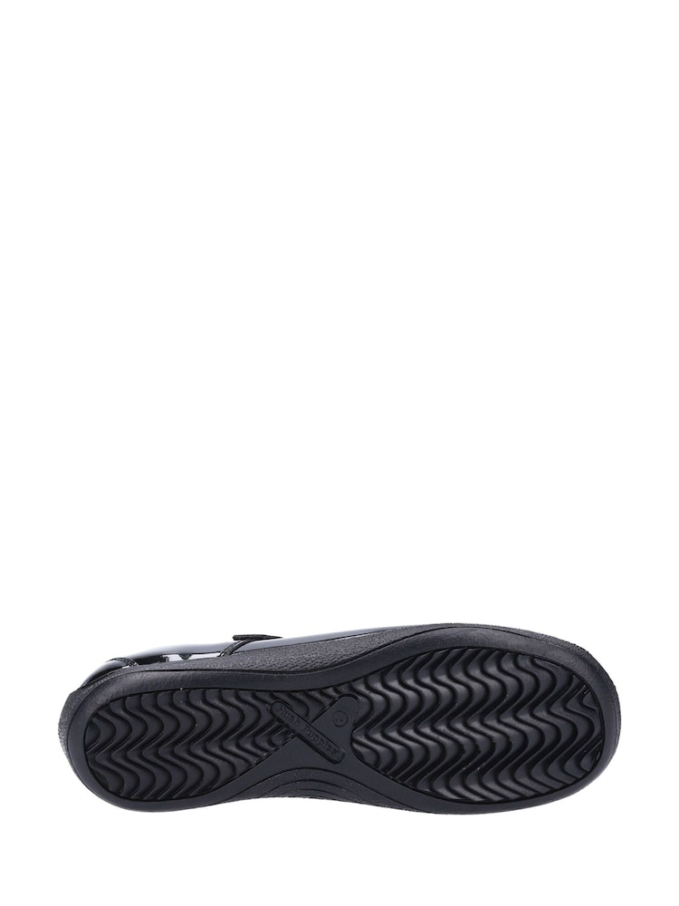 Hush Puppies Jessica Senior Patent School Black Shoes - Image 4 of 4