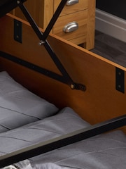 Birlea Oak Austin Ottoman - Image 6 of 7