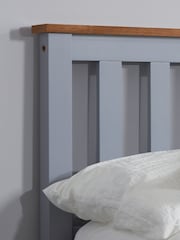 Birlea Stone Grey Austin Ottoman - Image 3 of 7