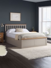 Birlea Pearl Grey Austin Ottoman - Image 1 of 7