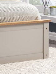 Birlea Pearl Grey Austin Ottoman - Image 4 of 7
