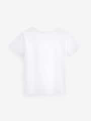 White Sister Short Sleeve Cotton Sister T-Shirt (3mths-7yrs) - Image 4 of 4