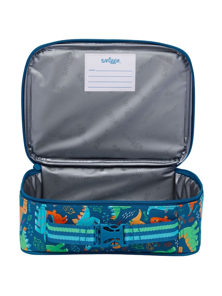 Smiggle Blue I Spy Teeny Tiny Square Lunch Box - Image 2 of 2 Smiggle Blue I Spy Teeny Tiny Square Lunch Box - Image 2 of 2