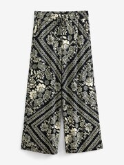 Monochrome Print Jersey Culotte Trousers - Image 5 of 5