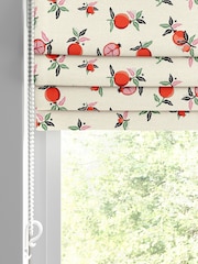 Cath Kidston Orange Pomegranate Made To Measure Roman 100% Cotton Blinds - Image 2 of 6